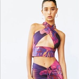 Naomi Set | Flamboyant Anthurium LIKE NEW